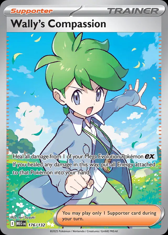 Mega Evolution Wally's Compassion #176/132